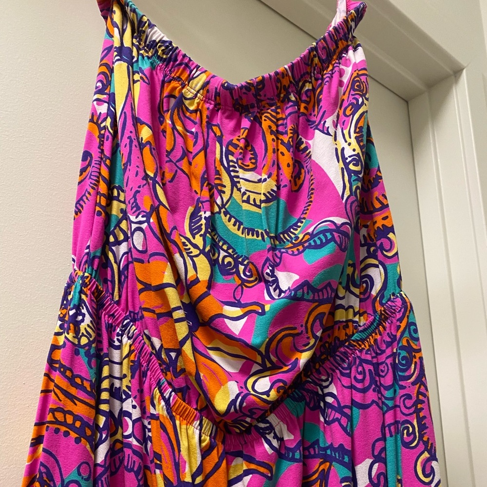 New! Lilly Pulitzer Strapless Dress Sz Medium